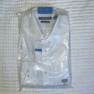 NWT • Tommy Hilfiger THFlex Collar • Athletic Fit • Stretch • Men’s Dress Shirt